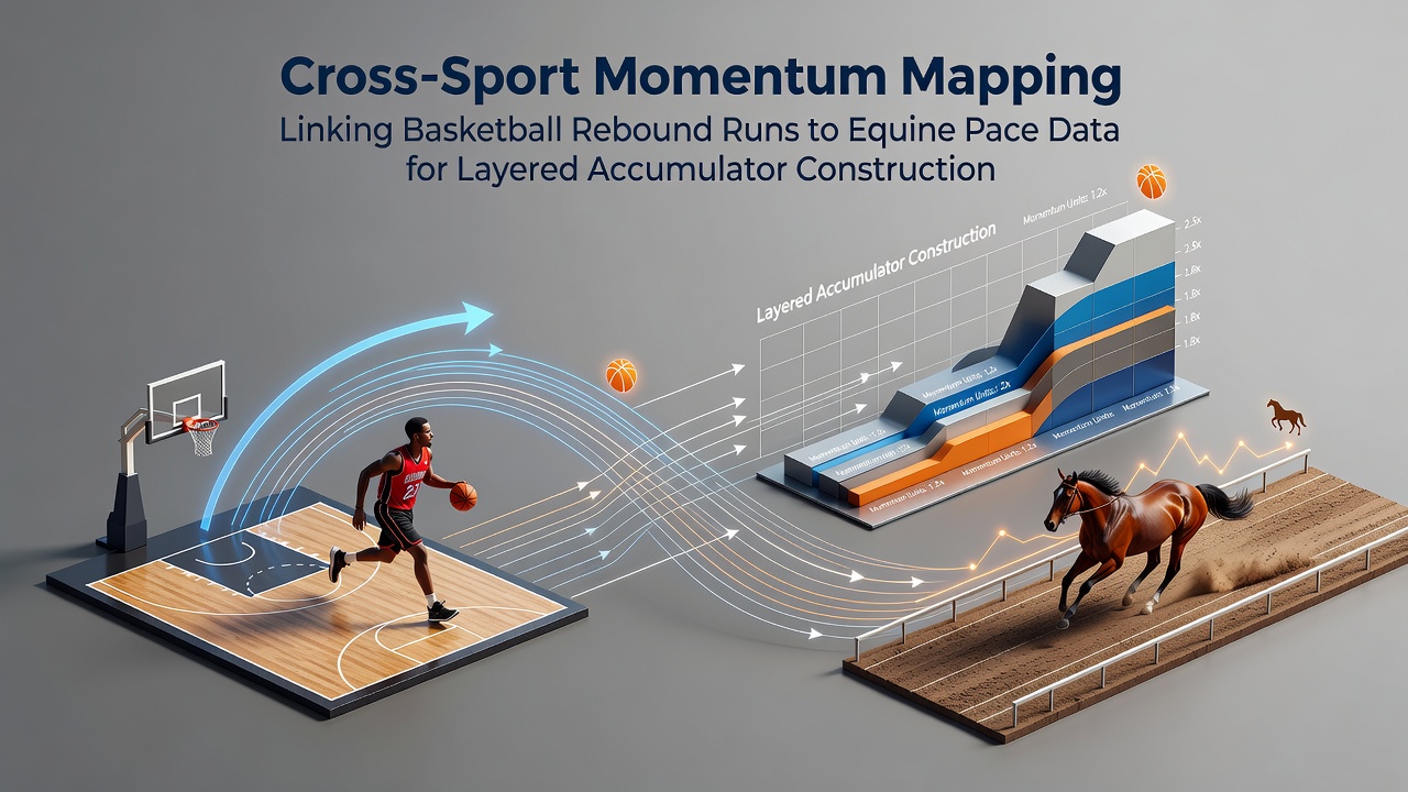 Visualization of basketball rebound runs connected to equine pace charts in accumulator mapping models