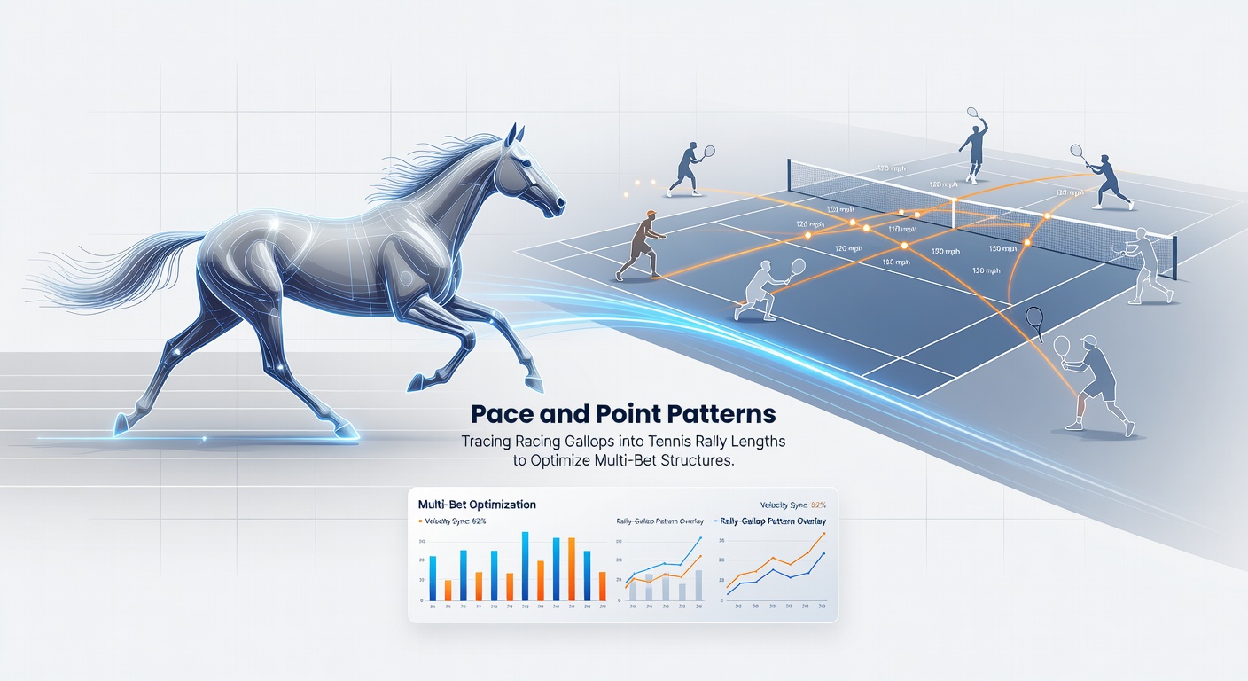 Diagram illustrating mapped pace and rally data points used in accumulator construction