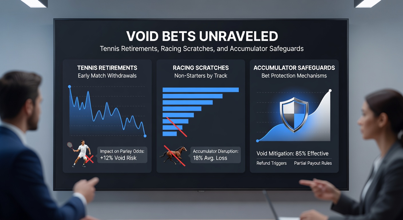 Close-up of a scratched horse's name crossed out on a race program next to a tense punter checking odds on a mobile device